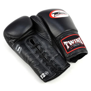 Lace Up Boxing Gloves Thick <b>Foam</b> <b>Padding</b> Breathable Inner Lining Secure Wrist Support Fight Gear for Muay Thai Training - Product Image 2