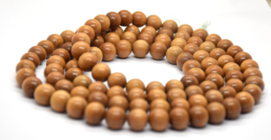 Perles de prière en bois de santal originales de 12 mm, vente en gros de perles en bois de santal, perles en bois - Product Image 3