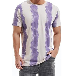 T-shirts pour hommes à manches courtes de qualité supérieure en coton peigné, à séchage rapide, respirants, coupe ample, style urbain, nouveauté - Product Image 5