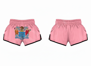 Shorts de Muay Thai Taille Haute Couleur Personnalisée – Dernier Design pour Kickboxing, Arts Martiaux, Entraînement – Respirant en Satin pour la Gym - Product Image 6