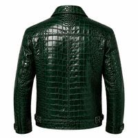 Blouson en cuir personnalisé pour homme, couleurs sur mesure, motif gaufré, style motard hiver, fermeture éclair verticale