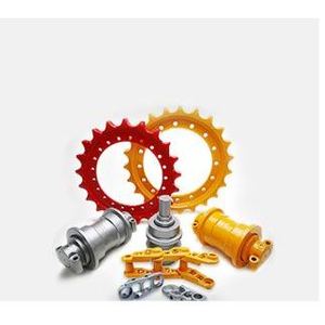 Solution de pièces lourdes pour engins de construction : Pièces de rechange de train de roulement premium, patins de train de roulement ergonomiques à capacité de charge élevée - Product Image 1