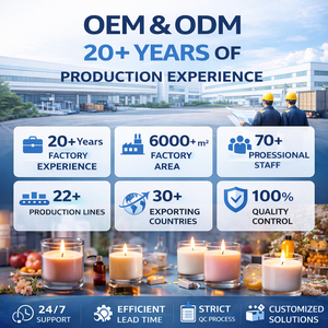 Bougies parfumées en verre ambré, cire <span class=keywords><strong>de</strong></span> soja naturelle, aromathérapie, coffret cadeau <span class=keywords><strong>de</strong></span> luxe, parfum d'ambiance décoratif pour la maison, vente en gros pour les spas - Product Image 4