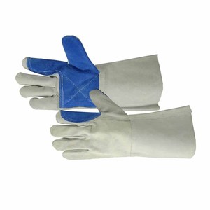 Gants de soudage en cuir de vachette pleine fleur haute performance, résistants à la chaleur, ignifuges et robustes pour la lutte contre les incendies - Product Image 5