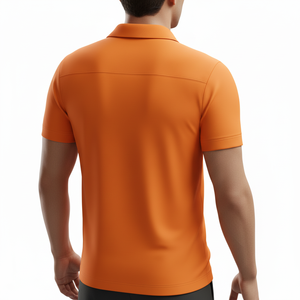 เสื้อโปโลผ้าคอตตอนถักทรงเข้ารูปแห้งเร็วแบบ OEM พร้อมโลโก้สั่งทำ เสื้อกอล์ฟคุณภาพสูงสำหรับผู้ชาย เสื้อขี่ม้าคุณภาพสูงสำหรับผู้ชายและผู้หญิง - Product Image 2