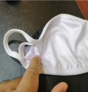 Mascarilla Facial de Tela de Lujo Reutilizable, Transpirable, Negra, con Diseño de Halloween o Boda, con Bolsillo para Filtro, Logotipo Impreso - Product Image 4