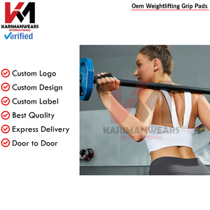 Premium Weightlifting Grip Pad Men Women Gym Anti Slip Deadlift <b>Training</b> Pads OEM Supplier - Product Image 6