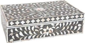 Precios Directos de Fábrica en Cajas de Joyería con Incrustaciones de Madreperla de Diseño Personalizado de Alta Calidad, Cajas de Regalo de Resina MDF - Product Image 2