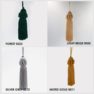 High Quality 2026 Customized 10cm Rayon Tassels Ruffle Neck for Home Textile Garments & <b>Curtain</b> Decoration Use - Product Image 5