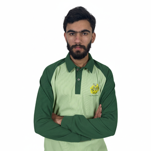 Polo de manga larga para hombre, personalizado, transpirable, de secado rápido, 100% algodón, tejido de alta calidad, con bolsillo, para trabajo. - Product Image 2