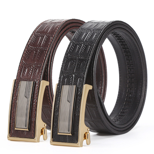Ceinture décontractée en cuir pleine fleur de vache, design personnalisé, boucle en acier sur mesure, motif écossais, robuste, écologique, fabrication usine - Product Image 1