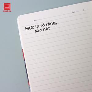 Delus Scent Printed A5 Leather Cover Thread Sewing Bound <b>Notepad</b> 200 Pages <b>Digital</b> Printing White Gift Edition (148x205mm) Model - Product Image 5