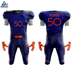 Conjunto de Uniforme de Fútbol Americano para Adultos, Estilo Único, Ligero, Personalizado, Unisex, Nuevo, de Poliéster, Gran Venta - Product Image 4