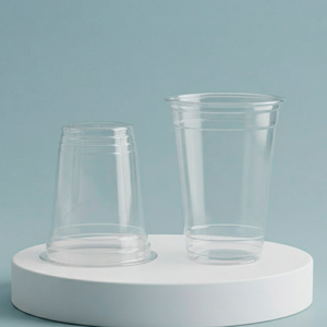 Gobelets en plastique PP transparent de qualité alimentaire pour smoothies, boissons chaudes/froides, thé au lait et thé boba, 12oz et 16oz, vente en gros - Product Image 1