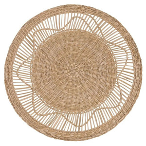New Natural Seagrass Charger Plates OEM Sizes Variety of Colors Handmade Rattan <b>Placemat</b> for Table Decor Made in Vietnam - Product Image 5