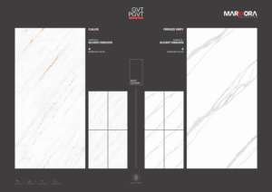 Carreaux de porcelaine brillants de haute qualité, grand format 600x1200, pour sols et murs, pour villas, appartements, hôtels et usage commercial - Product Image 4