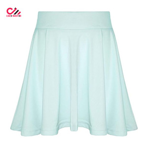 Jupe plissée taille haute personnalisée de haute qualité avec logo, uniforme scolaire unisexe pour étudiants, motif et couleur unis, jupes pour femmes - Product Image 3