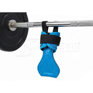 Agarraderas de levantamiento de pesas resistentes con diseño extra acolchado para peso muerto, press de banca y sentadillas - Product Image 4