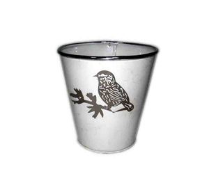 Stylish Round Planter <b>Pot</b> with Decorative Handles for Home Balcony Patio and Garden Plant Display - Product Image 1