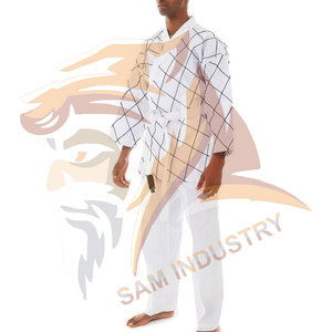 OEM Wholesale Stylish Jiu Jitsu Gi Uniforms Latest Fashionable <b>Grappling</b> Kimono Martial Arts Uniforms Set - Product Image 3