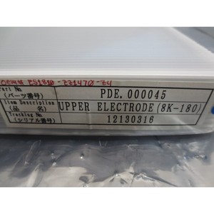 ÉLECTRODE SUPÉRIEURE TEL ES1810-221470-24, CRISTAL - Équipements et pièces semi-conducteurs de confiance à l'échelle mondiale chez - Product Image 1