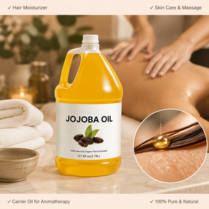 Aceite de Jojoba al por Mayor para Piel y Cabello, Aceite de Jojoba 100% Puro, Aceite Hidratante para Rostro y Cuerpo, Favorece el Cuidado del Cabello y Cuero Cabelludo - Product Image 2
