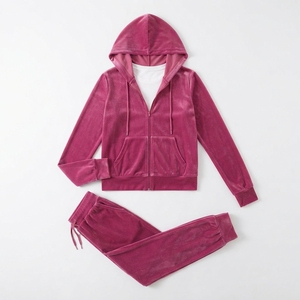 Conjunto de Chándal Casual de Invierno Personalizado con Logotipo, Chándal Holgado con Capucha para Mujer, Tallas Grandes, Maternidad, Ecológico - Product Image 4