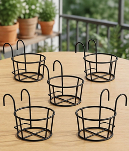 Amazing Metal Planter Pot And Stand 50cm 70cm Iron Pot Flower Pots for Flowers Plants Home Garden Flower Stand - Product Image 5