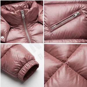 Chaqueta acolchada suave y cómoda para hombre, tela ligera de microfibra para aventuras al aire libre de invierno, ropa informal con cuello con capucha para hombre - Product Image 4