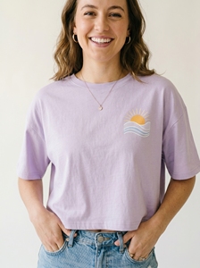 เสื้อยืดคอกลมแขนสั้นผู้ชายสีดำผ้าฝ้ายทรงปกติลำลองสีพื้นผ้าเจอร์ซีย์ถัก - Product Image 5