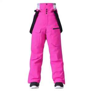 Pantalon de ski unisexe SUMROOS chauffant, respirant, imperméable, coupe-vent, imprimé, cargo, jambe large, coupe ample, fermeture éclair - Product Image 5