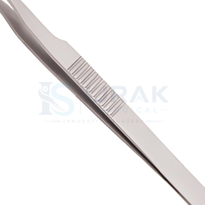 Ijrak Surgical Precision <b>Eyelash</b> Tweezers Smooth Tip Stainless Steel for Lash Extension <b>Application</b> - Product Image 2