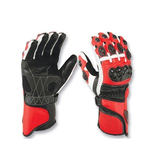 <b>Men</b> Women Genuine Leather Motorcycle <b>Glove</b> With Your Own Logo/Design Racing Road Racing Motorbike <b>Glove</b> - Product Image 6
