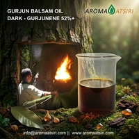 Aroma Atsiri Indonesia Aceite de Bálsamo de Gurjun Oscuro 52%+ – Aceite Esencial Puro de Gurjuneno con Aroma Cálido, Profundo y Amaderado para Perfumería