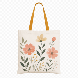 Sac fourre-tout en coton imprimé sur mesure |   Design Mandala Tortue de mer |   Sac de courses réutilisable et écologique - Product Image 2