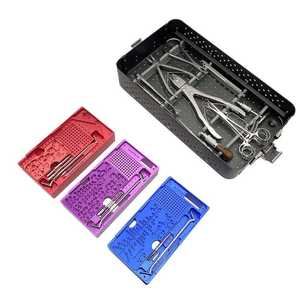 Instrumentos Ortopédicos para Mini Fragmentos, Juego de Placas y Tornillos de Bloqueo, Placa de Acero Inoxidable Reutilizable de Dentavex - Product Image 1