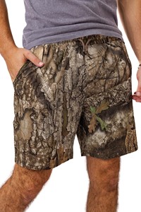 Custom Corduroy Camouflage Cargo Shorts for Men-Elastic Waist Eco-Friendly Accepts Custom Logo - Product Image 4
