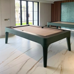 Mesa de Billar Contemporánea Estilo Negroni, Mesa de Billar Moderna de Lujo Argmac, Fieltro de Alta Velocidad, Tamaño Personalizable para Interiores - Product Image 4