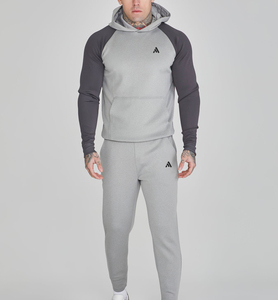 Ensemble de survêtement unisexe en coton 100% de haute qualité avec impression personnalisée – Jogging, sweat-shirt et pantalon de survêtement pour homme - Product Image 1
