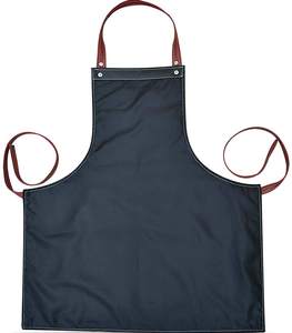 Tablier et cape de barbier personnalisables avec logo, portables, résistants à l'eau, respirants, anti-adhérents en polyester pour la coupe de cheveux - Product Image 2