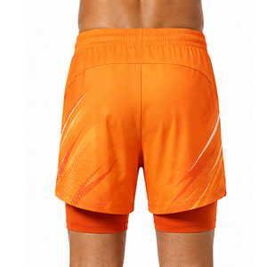 Shorts de bain pour hommes avec poches zippées étanches, séchage rapide, légers, pour la plage, logo personnalisé, vêtements de surf d'été, vente en gros, personnalisables pour hommes - Product Image 5
