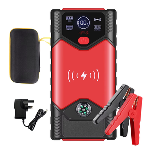 1200A Car Jump Starter With Air Compressor Portable Jump Starter <b>Battery</b> Booster with Air <b>Pump</b> Jump Starter with Tire Inflator - Product Image 1