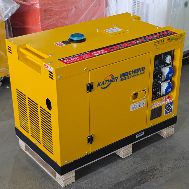 Factory Discount Price Super Silent Genset 5KVA 7KVA 10KVA 12KVA 15KVA 20KVA Smart Diesel Generator 110V/380V/400V Rated Voltage