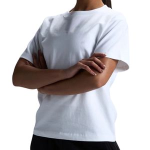 T-shirt surdimensionné personnalisé pour femme, style streetwear décontracté, manches courtes, col rond, fabricant OEM ODM, vente en gros en vrac - Product Image 4