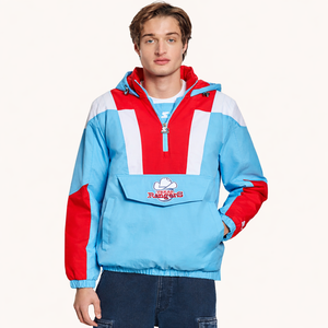 Chaqueta Cortavientos Unisex con Logotipo Personalizado OEM |   Sudadera Ligera Impermeable de Lona |   Anorak con Capucha para Senderismo y Running al Aire Libre |   Al por Mayor - Product Image 3