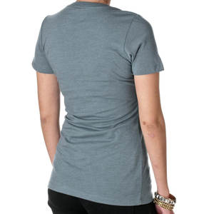 Camisetas de Mujer de Manga Corta con Cuello en V, Teñidas Lisas, Estampadas Personalizadas, de Poliéster, de Corte Regular, Ecológicas y de Alta Calidad, ¡Gran Venta! - Product Image 2