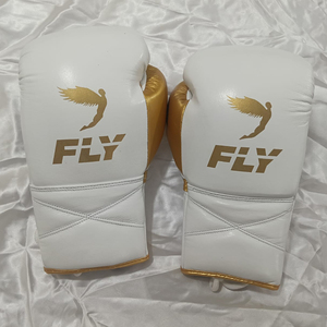 Nuevos Guantes de Boxeo Fly de Cuero Original de la Mejor Calidad, Guantes de Boxeo Profesionales con Cordones para Entrenamiento de Kickboxing - Product Image 3