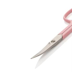 กรรไกรตัดเล็บสแตนเลสสีชมพูพร้อมใบมีดตรงคมสำหรับดูแลเล็บผู้ใหญ่เครื่องมือเสริมความงาม - Product Image 2