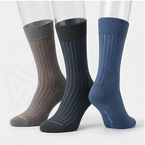 North Approach <b>Knee</b> <b>High</b> <b>Socks</b> Striped Breathable Spandex Polyester Adult Casual Autumn Wear - Product Image 3