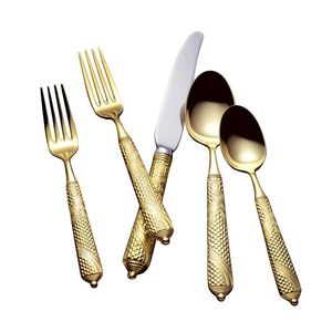Wholesale Modern Stainless Steel <b>Flatware</b> Set Spoons Forks Knives Dishwasher Safe Lightweight for Household Restaurant Hotel - Product Image 5